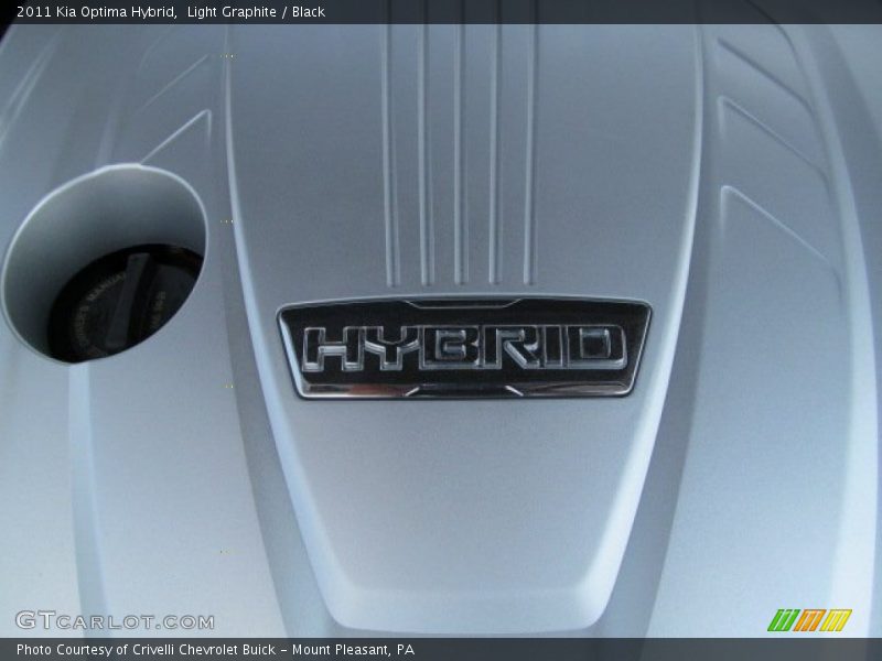 Light Graphite / Black 2011 Kia Optima Hybrid