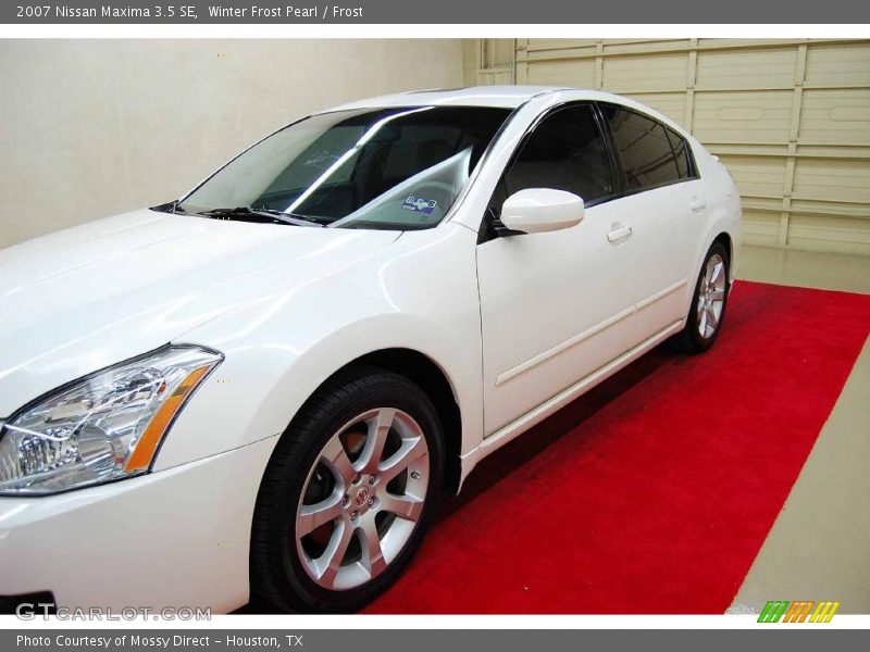 Winter Frost Pearl / Frost 2007 Nissan Maxima 3.5 SE