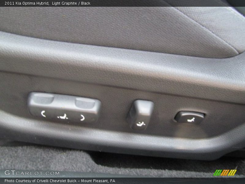 Light Graphite / Black 2011 Kia Optima Hybrid