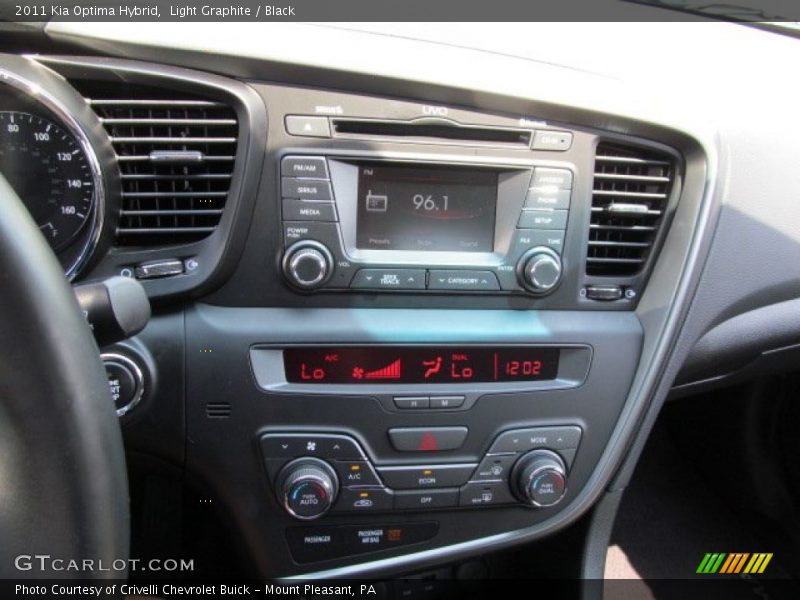 Controls of 2011 Optima Hybrid