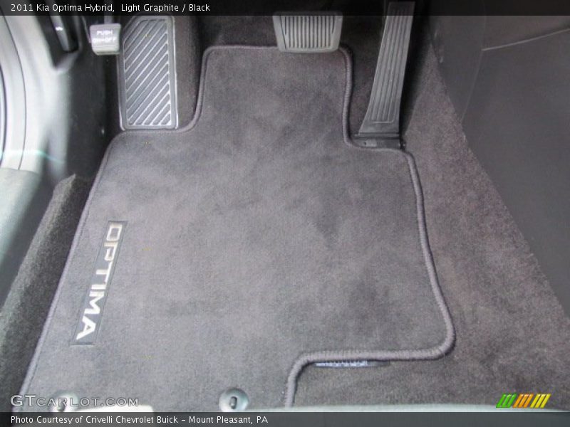 Light Graphite / Black 2011 Kia Optima Hybrid
