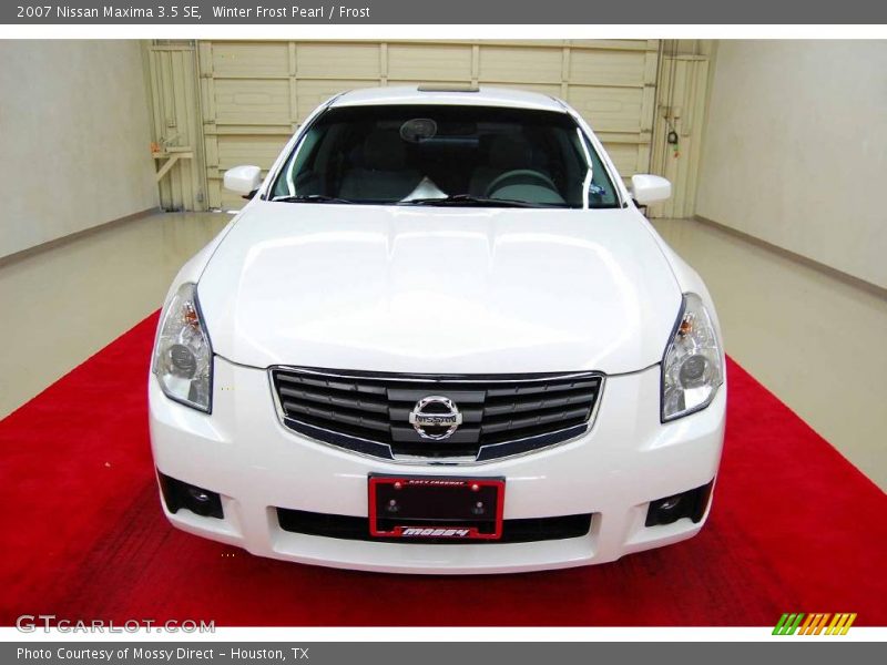 Winter Frost Pearl / Frost 2007 Nissan Maxima 3.5 SE