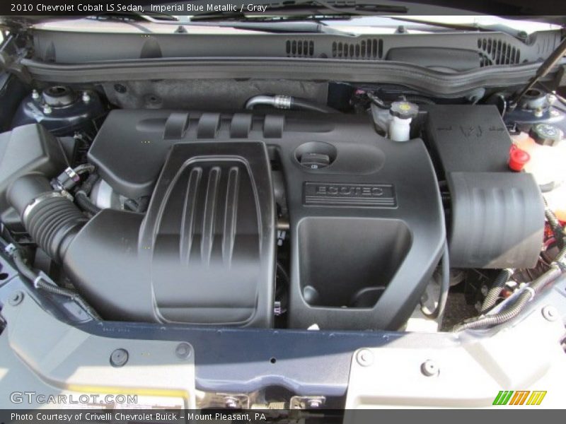 Imperial Blue Metallic / Gray 2010 Chevrolet Cobalt LS Sedan