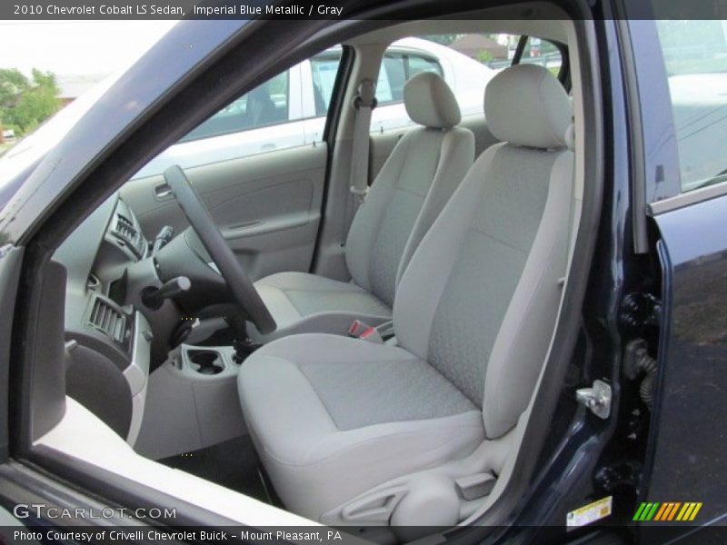 Imperial Blue Metallic / Gray 2010 Chevrolet Cobalt LS Sedan