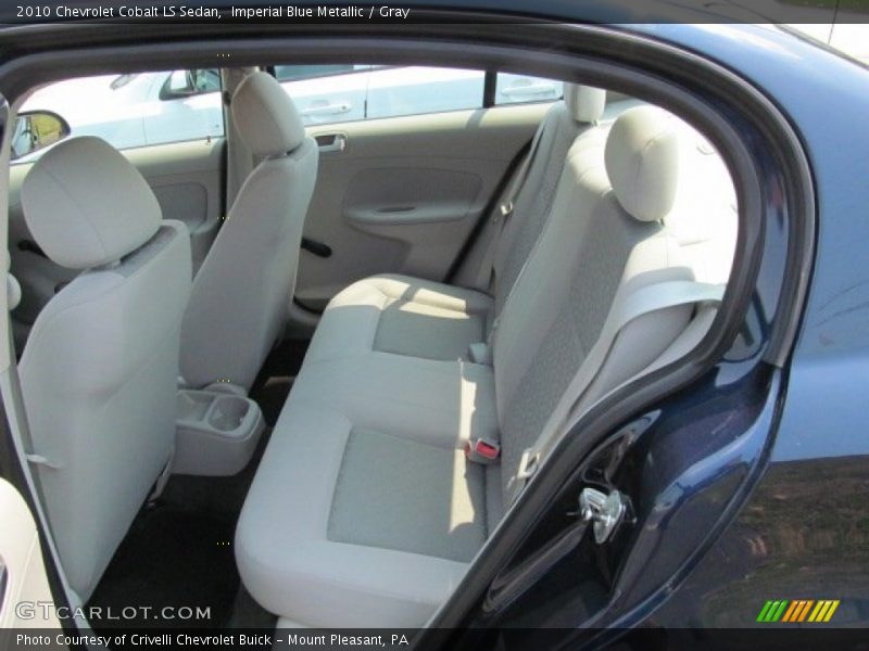 Imperial Blue Metallic / Gray 2010 Chevrolet Cobalt LS Sedan