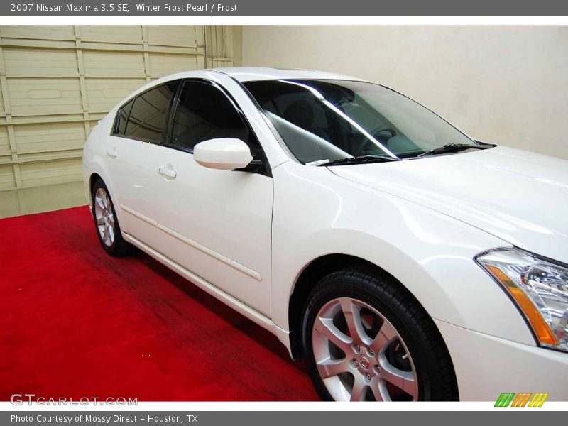 Winter Frost Pearl / Frost 2007 Nissan Maxima 3.5 SE