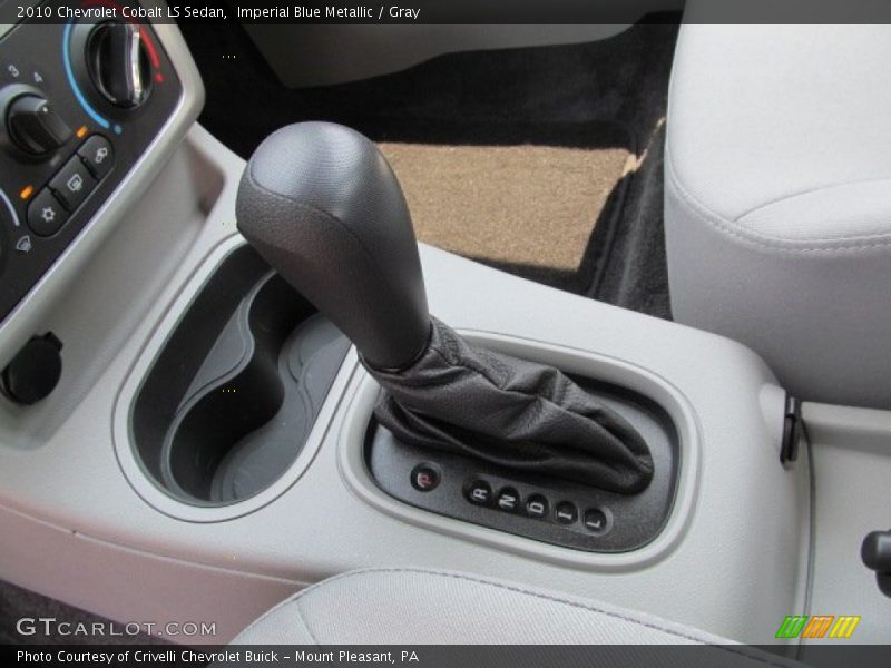 Imperial Blue Metallic / Gray 2010 Chevrolet Cobalt LS Sedan
