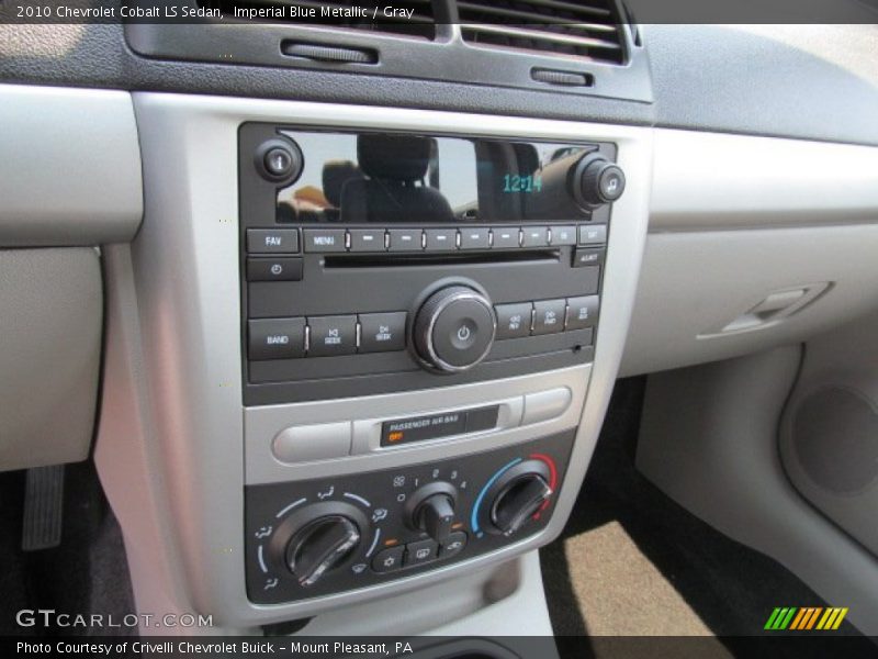 Imperial Blue Metallic / Gray 2010 Chevrolet Cobalt LS Sedan