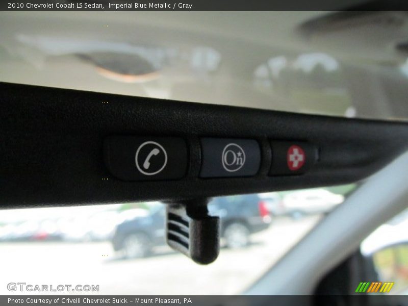 Imperial Blue Metallic / Gray 2010 Chevrolet Cobalt LS Sedan