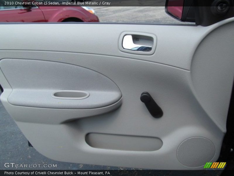 Imperial Blue Metallic / Gray 2010 Chevrolet Cobalt LS Sedan