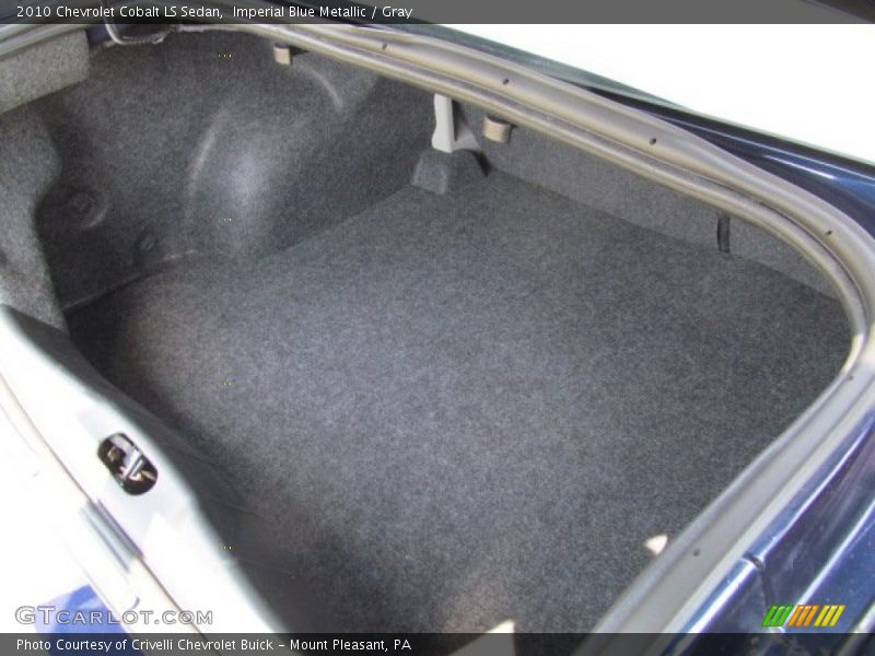 Imperial Blue Metallic / Gray 2010 Chevrolet Cobalt LS Sedan