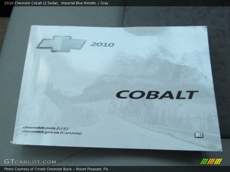 Imperial Blue Metallic / Gray 2010 Chevrolet Cobalt LS Sedan