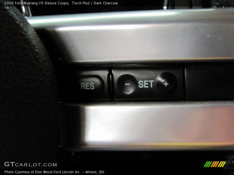 Torch Red / Dark Charcoal 2006 Ford Mustang V6 Deluxe Coupe