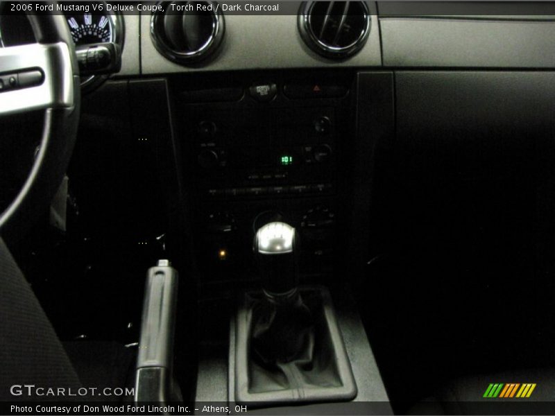Torch Red / Dark Charcoal 2006 Ford Mustang V6 Deluxe Coupe
