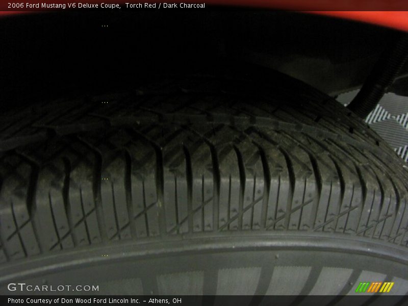 Torch Red / Dark Charcoal 2006 Ford Mustang V6 Deluxe Coupe