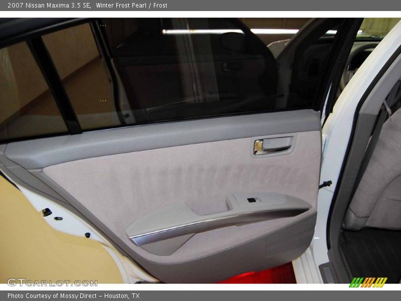Winter Frost Pearl / Frost 2007 Nissan Maxima 3.5 SE