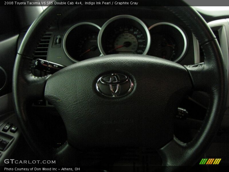 Indigo Ink Pearl / Graphite Gray 2008 Toyota Tacoma V6 SR5 Double Cab 4x4