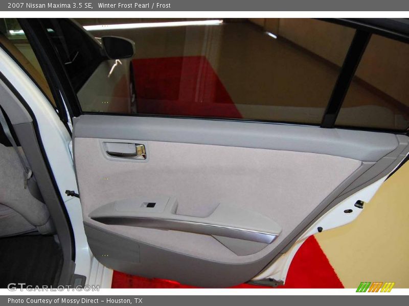 Winter Frost Pearl / Frost 2007 Nissan Maxima 3.5 SE