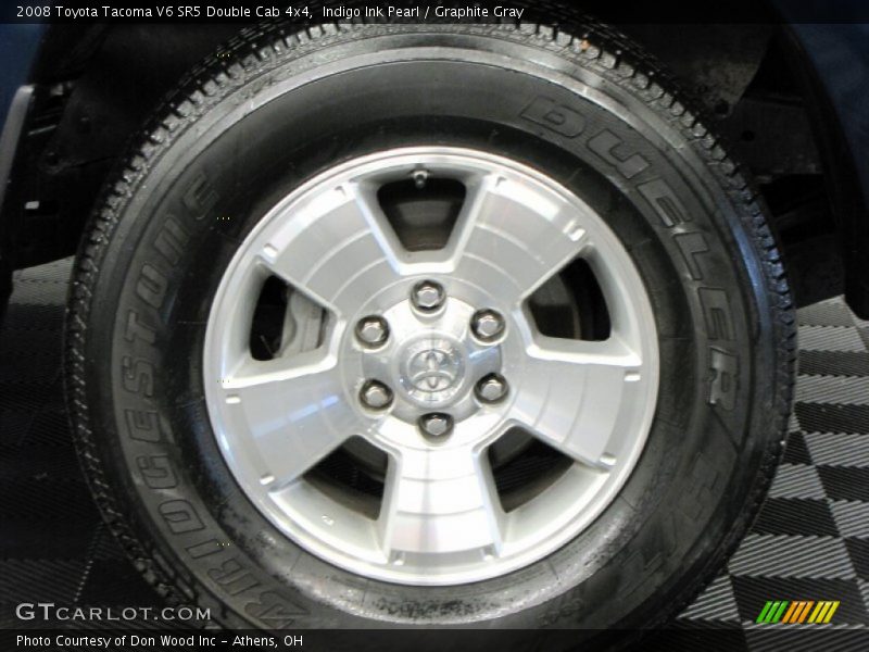 Indigo Ink Pearl / Graphite Gray 2008 Toyota Tacoma V6 SR5 Double Cab 4x4