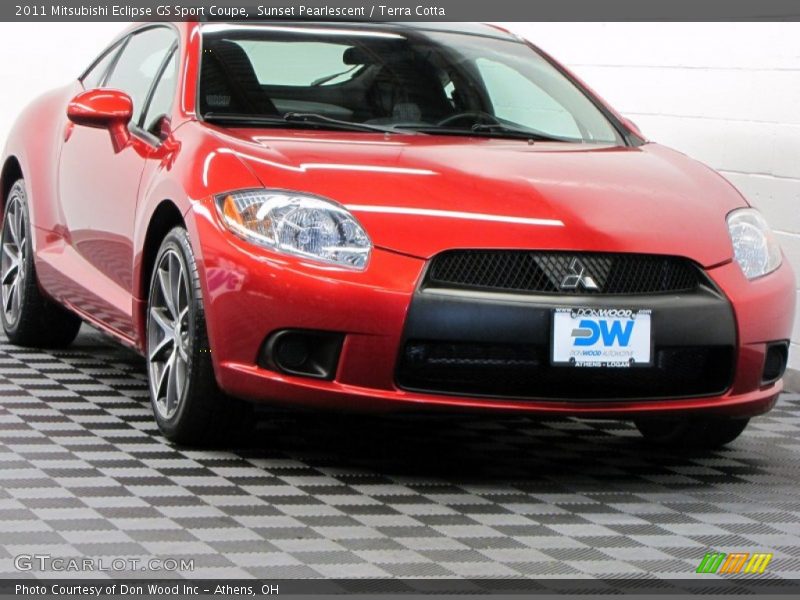 Sunset Pearlescent / Terra Cotta 2011 Mitsubishi Eclipse GS Sport Coupe