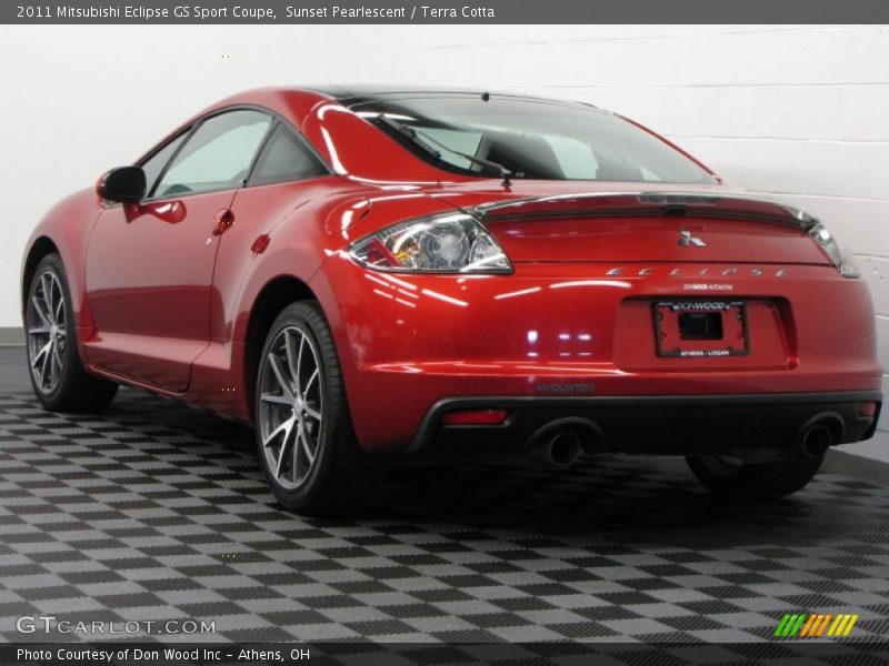 Sunset Pearlescent / Terra Cotta 2011 Mitsubishi Eclipse GS Sport Coupe