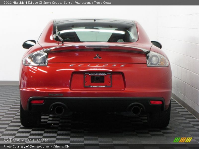 Sunset Pearlescent / Terra Cotta 2011 Mitsubishi Eclipse GS Sport Coupe