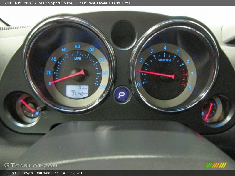 Sunset Pearlescent / Terra Cotta 2011 Mitsubishi Eclipse GS Sport Coupe