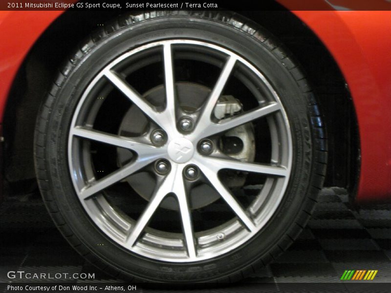 Sunset Pearlescent / Terra Cotta 2011 Mitsubishi Eclipse GS Sport Coupe