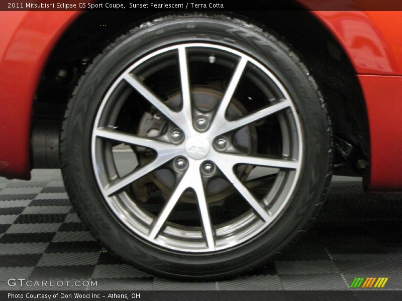 Sunset Pearlescent / Terra Cotta 2011 Mitsubishi Eclipse GS Sport Coupe