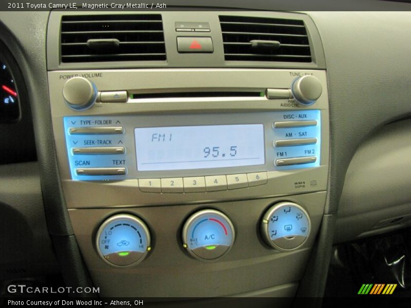 Magnetic Gray Metallic / Ash 2011 Toyota Camry LE
