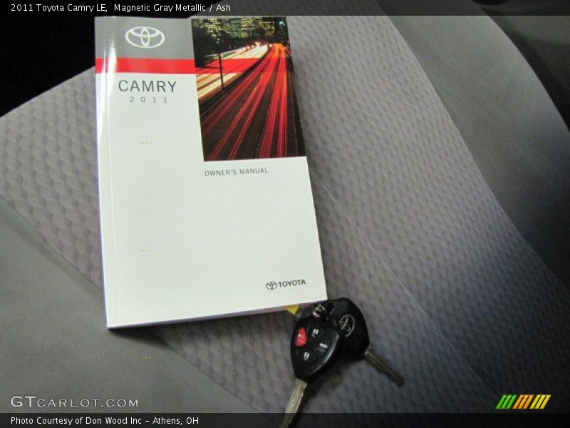 Magnetic Gray Metallic / Ash 2011 Toyota Camry LE