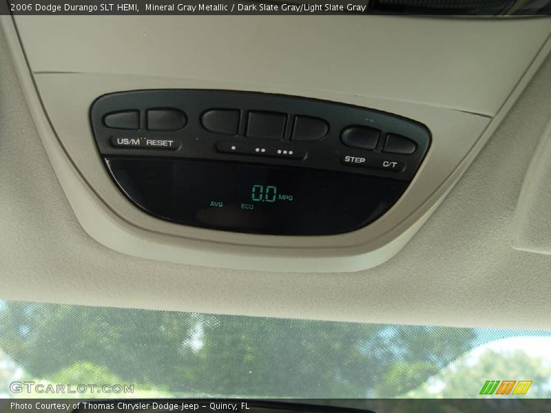 Mineral Gray Metallic / Dark Slate Gray/Light Slate Gray 2006 Dodge Durango SLT HEMI