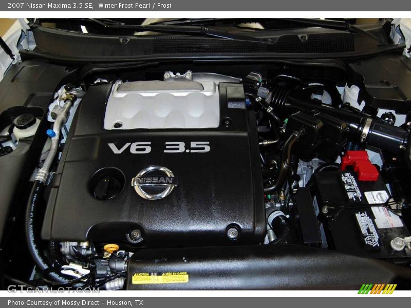 Winter Frost Pearl / Frost 2007 Nissan Maxima 3.5 SE