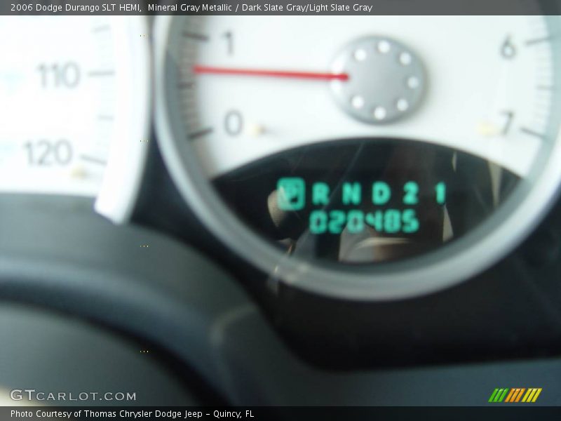 Mineral Gray Metallic / Dark Slate Gray/Light Slate Gray 2006 Dodge Durango SLT HEMI