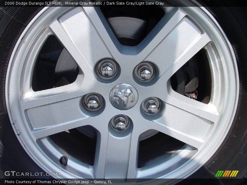 Mineral Gray Metallic / Dark Slate Gray/Light Slate Gray 2006 Dodge Durango SLT HEMI