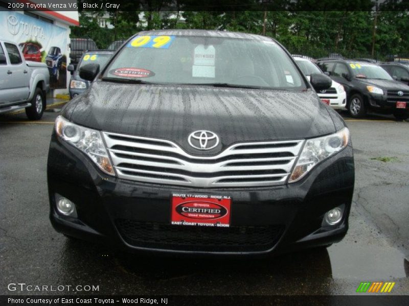 Black / Gray 2009 Toyota Venza V6