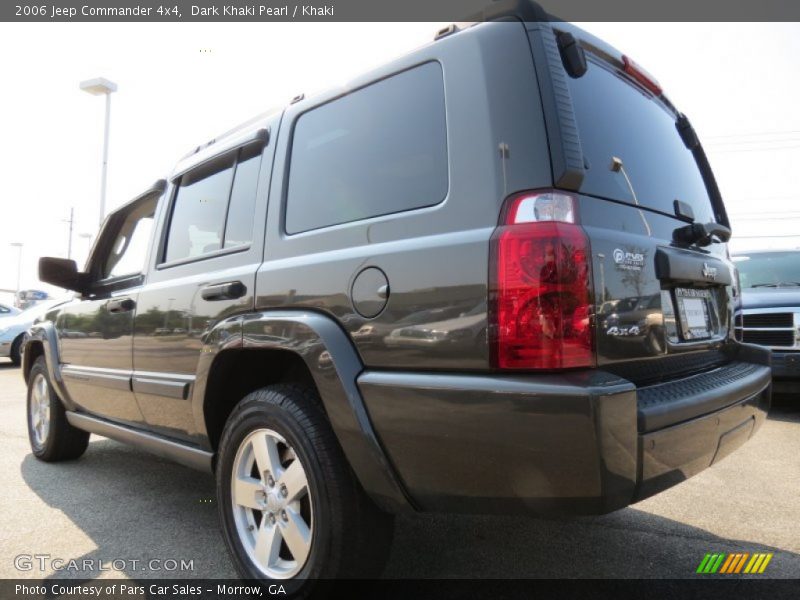 Dark Khaki Pearl / Khaki 2006 Jeep Commander 4x4