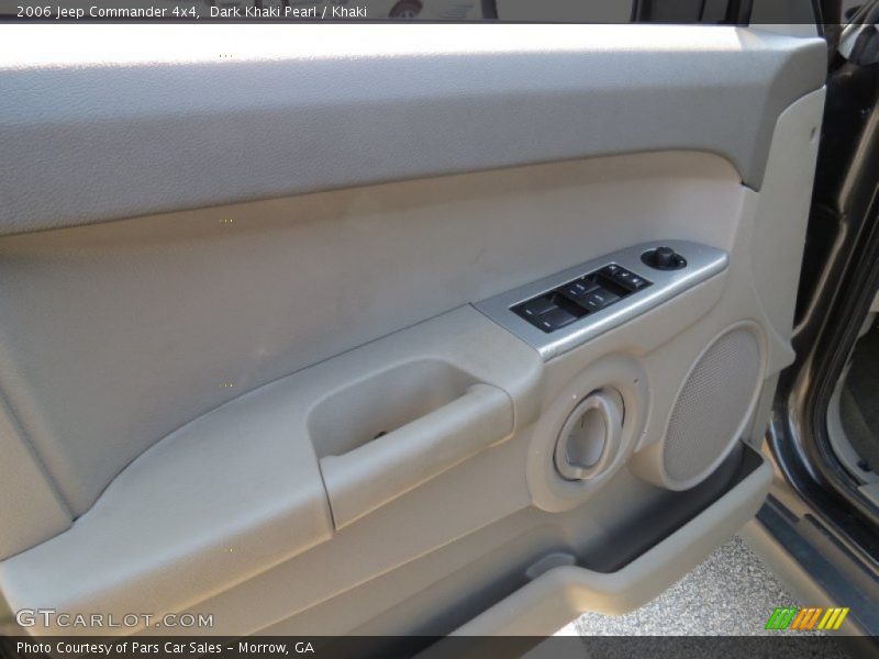 Dark Khaki Pearl / Khaki 2006 Jeep Commander 4x4