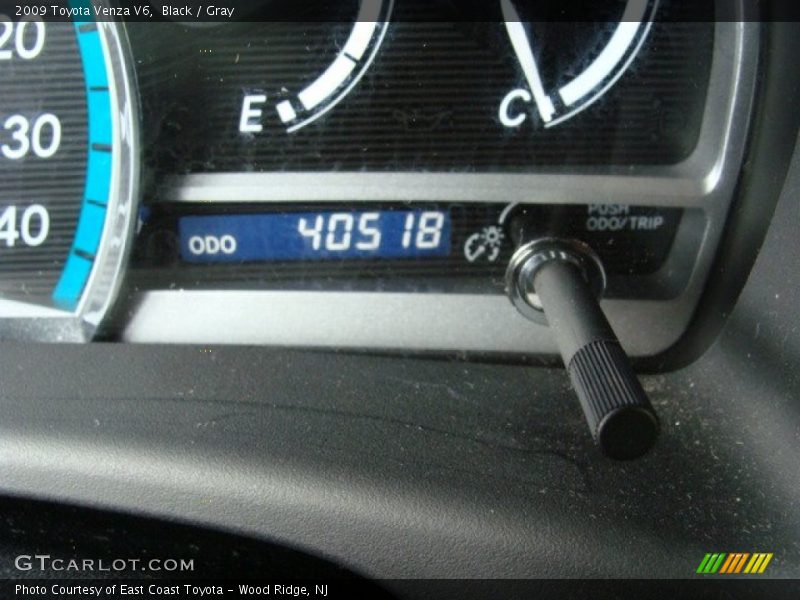 Black / Gray 2009 Toyota Venza V6