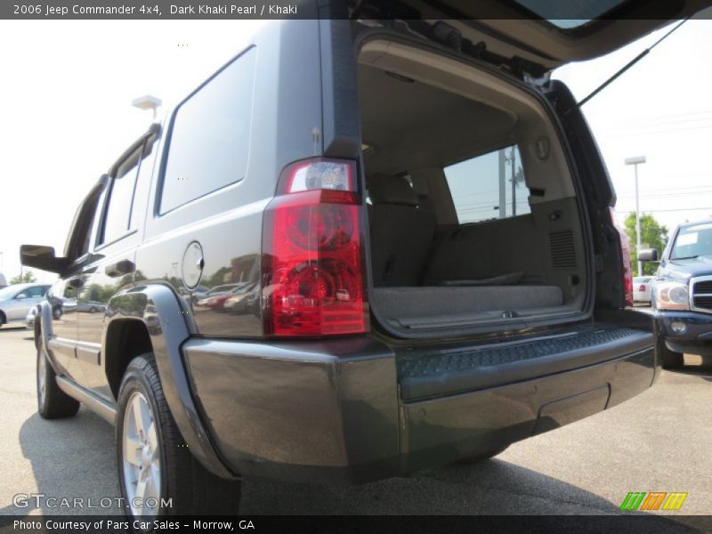 Dark Khaki Pearl / Khaki 2006 Jeep Commander 4x4