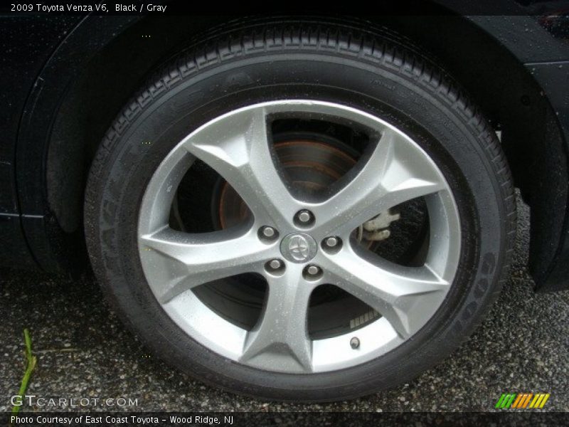 Black / Gray 2009 Toyota Venza V6