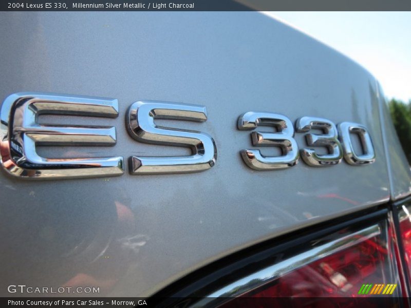 Millennium Silver Metallic / Light Charcoal 2004 Lexus ES 330
