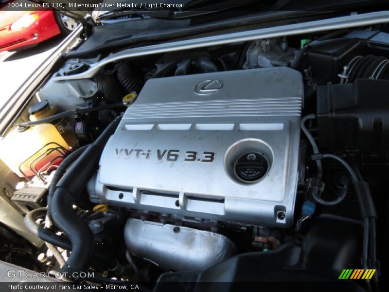 Millennium Silver Metallic / Light Charcoal 2004 Lexus ES 330