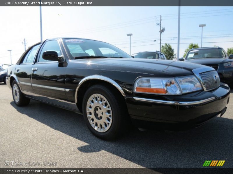 Black / Light Flint 2003 Mercury Grand Marquis GS