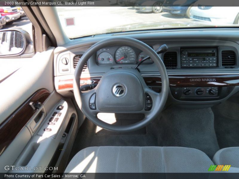 Black / Light Flint 2003 Mercury Grand Marquis GS