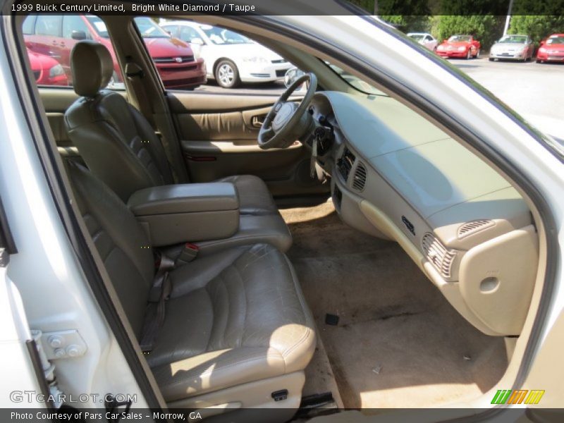 Bright White Diamond / Taupe 1999 Buick Century Limited