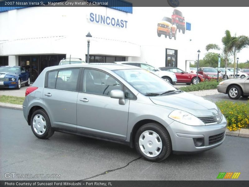 Magnetic Grey Metallic / Charcoal 2007 Nissan Versa SL