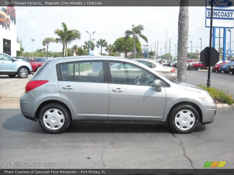 Magnetic Grey Metallic / Charcoal 2007 Nissan Versa SL