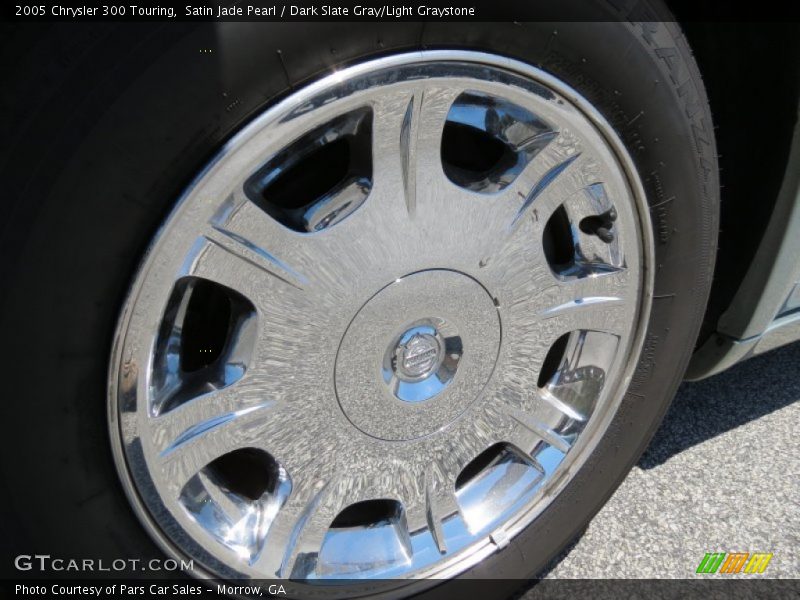Satin Jade Pearl / Dark Slate Gray/Light Graystone 2005 Chrysler 300 Touring