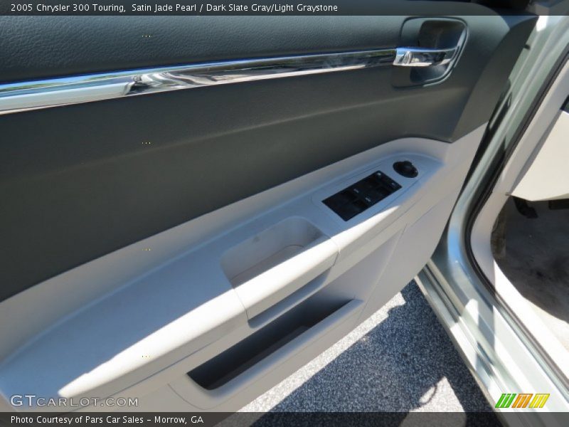 Satin Jade Pearl / Dark Slate Gray/Light Graystone 2005 Chrysler 300 Touring